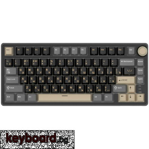 Геймърска клавиатура ROYAL KLUDGE R75 Phantom Gaming Keyboard K silver switch