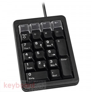 Цифрова клавиатура CHERRY Keypad, Черна