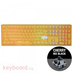 Геймърскa механична клавиатура Ducky One 3 Yellow Full-Size, Cherry MX Black