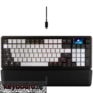 Геймърска клавиатура Corsair VANGUARD 96-MLX Plasma-DUAL, Gaming Keyboard, Black
