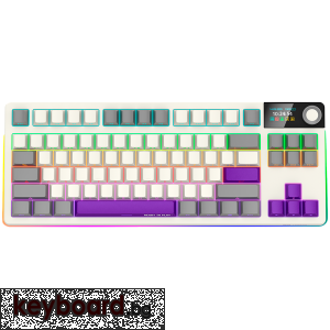 Геймърска клавиатура LORGAR KBP70TKLW, Wireless TKL Mechanical Gaming Keyboard Pro, Beige, EN layout