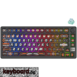 Геймърска клавиатура ROYAL KLUDGE RKM75 HE Hephaestus Gaming Keyboard Mint switch