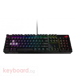 Геймърска механична клавиатура Asus ROG Strix Scope RGB Red switch