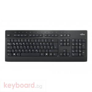 Клавиатура Fujitsu KB955, USB, Черна