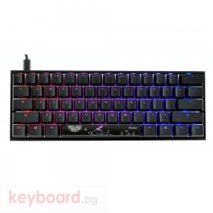 Геймърскa механична клавиатура Ducky One 2 Mini Mecha V2 RGB, Cherry MX Black