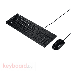 Клавиатура ASUS U2000 KB+MOUSE BLACK 10PC