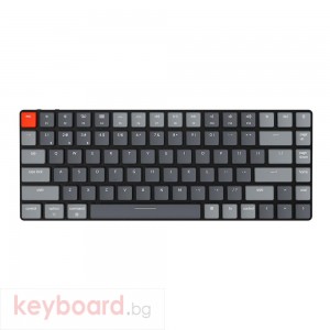 Геймърска Механична клавиатура Keychron K3 Hot-swappable TKL Keychron Optical Low Profile Blue Switch RGB LED Keychron Optical Low Profile Blue Switch ABS