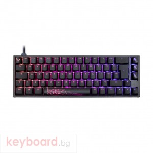 Геймърскa механична клавиатура Ducky x PowerColor One 2 SF RGB, Kailh BOX Brown