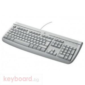 Клавиатура LOGITECH WHITE INTERNET 350 руски език