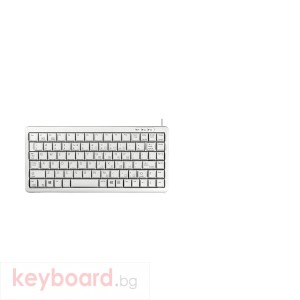 Жична клавиатура CHERRY G84-4100, USB, 86 клавиша, Светло сива