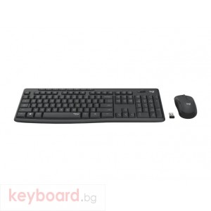Клавиатура LOGITECH MK295 Silent Wireless Combo - GRAPHITE - US INT'L - 2.4GHZ - INTNL