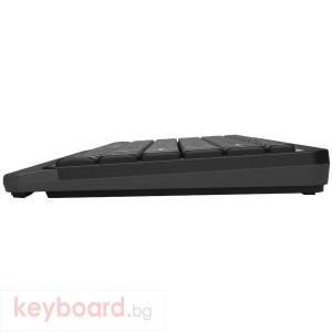 Мини клавиатура A4tech FK11, Жична, USB, hot keys 12, кабел 1,5 m, Черена