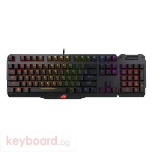 Геймърска механична клавиатура Asus ROG Claymore Cherry MX Red RGB Aura Sync