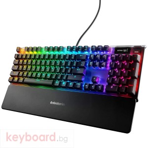 Механична Геймърскa клавиатура SteelSeries Apex 7 Blue Switch