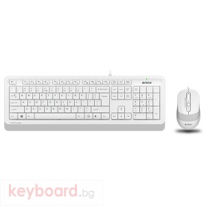 Клавиатура A4 F1010 FSTYLER USB DESKT WHI