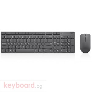 Клавиатура LENOVO Professional Ultraslim Wireless Combo Keyboard and Mouse- US Euro 