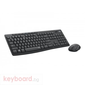 Клавиатура LOGITECH MK295 Silent Wireless Combo - GRAPHITE - US INT'L - 2.4GHZ - INTNL