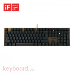 Механична клавиатура CHERRY KC 200MX RED, Тънка, Черна