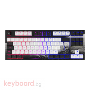 Геймърскa механична клавиатура Dark Project 87 Ink RGB TKL - G3MS Sapphire Switches, PBT