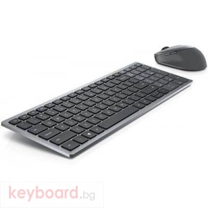 Клавиатура Dell Multi-Device Wireless Keyboard and Mouse - KM7120W - US International 