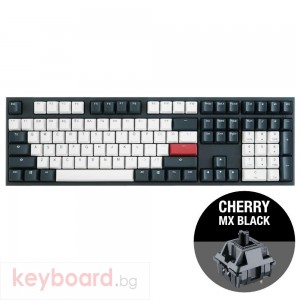 Геймърскa механична клавиатура Ducky One 2 Tuxedo, Cherry MX Black