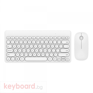 Комплект мишка и клавиатура No brand IK6620, Безжични, Черен 