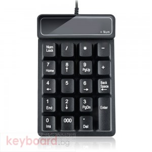 Клавиатура No brand K4, Num pad, Черен 