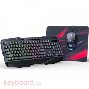 Гейминг комплект Onikuma TZ3006, 3in1, Black - 6189