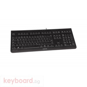 Стандартна клавиатура CHERRY KC 1000 Черен Жично USB