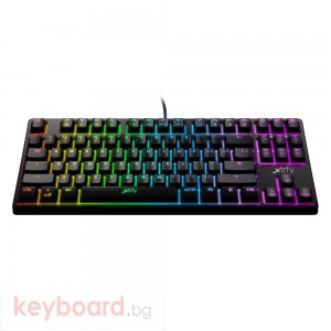 Геймърскa механична клавиатура Xtrfy K4 TKL RGB Kailh Red Switch, US Layout