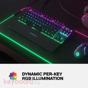 Механична Геймърскa клавиатура Steelseries Apex 7 TKL Blue Switch