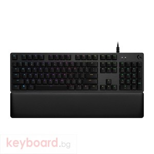 Геймърска механична клавиатура Logitech, G513 Carbon RGB, GX Brown Mechanical суичове