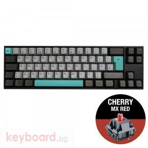 Геймърскa механична клавиатура Ducky x Varmilo Miya Mac Moonlight 65%, Cherry MX Red