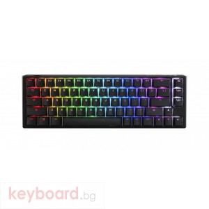 Геймърскa механична клавиатура Ducky One 3 Classic SF 65%, Hotswap Cherry MX Black, RGB, PBT Keycaps