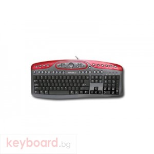 Клавиатура DELUX DLK-7016/USB/BULG/RB USB/PS/2