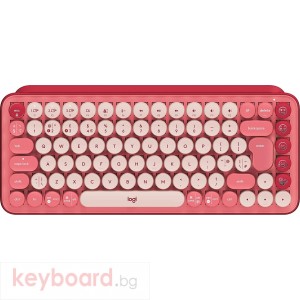 Клавиатура LOGITECH POP Keys Wireless Mechanical Keyboard With Emoji Keys - DAYDREAM_MINT - US INT'L - INTNL