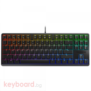 Геймърскa механична клавиатура Cherry G80-3000S TKL RGB, Cherry MX Red