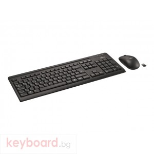 Клавиатура Fujitsu Wireless Keyboard & Mouse Set Lx410 Black Optical Rf 1.600dpi 2.4ghz Frequency Micro Receiver 2xaa Batteries S26381-K410-L402