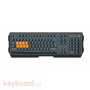 Геймърска полу-механична клавиатура A4tech Bloody, B188, Черна