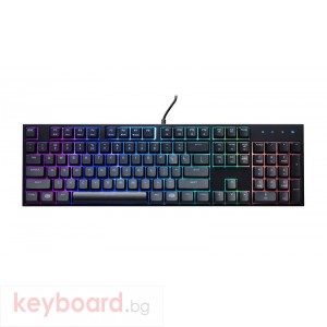 Геймърскa клавиатура Cooler Master, MasterKeys Lite L RGB USB 1.8m