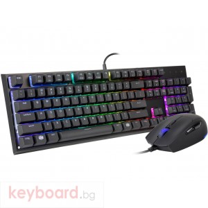 Геймърски комплект мишка с клавиатура Cooler Master, MasterSet MS120 RGB