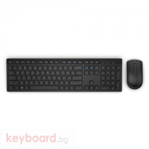 Безжичен комплект Dell KM636 UK layout черен 