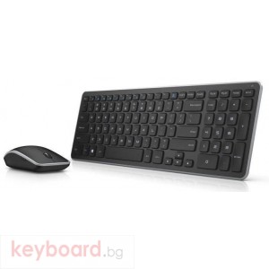 Клавиатура Dell Wireless Keyboard and Mouse - KM714 - US Intl