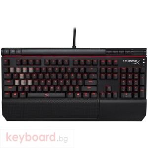 Клавиатура механична геймърска Kingston HyperX Alloy Elite, Cherry MX  син
