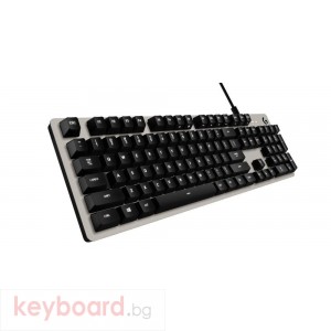 Геймърска механична клавиатура Logitech, G413 Silver, Romer-G суичове