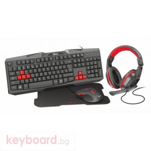 Комплект за геймъри TRUST 4 in 1 Gaming Bundle