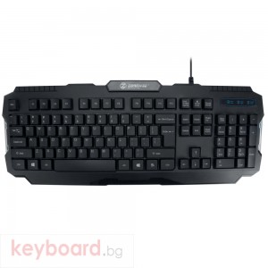 Геймърска клавиатура, ZornWee V01, Черен 