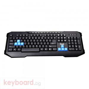 Геймърска клавиатура, ZornWee X6 Soldier,Мултимедийна, USB, Черен 