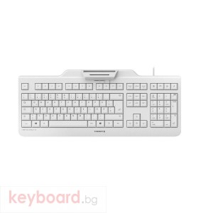 Жична клавиатура CHERRY SECURE BOARD 1.0, Четец за карти, Сива