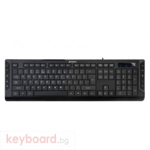 Клавиатура A4 TECH A4tech KD-600 USB нископрофилна с доп.клавиши